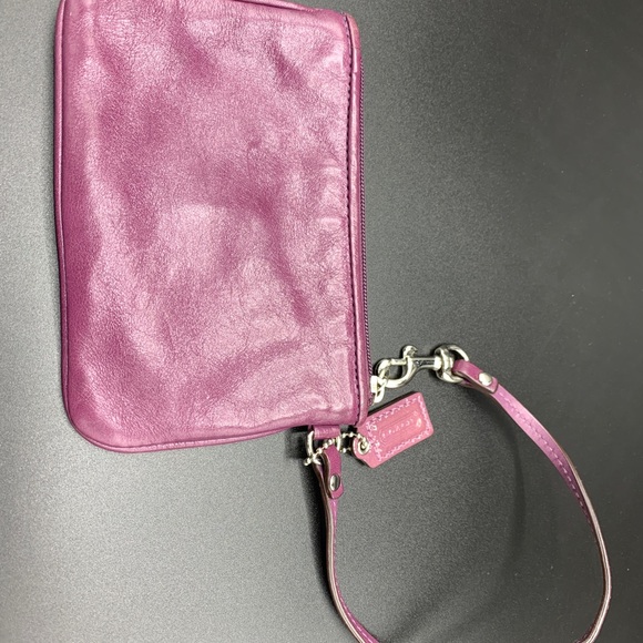 Coach Wristlet - Purple - Picture 3 of 5